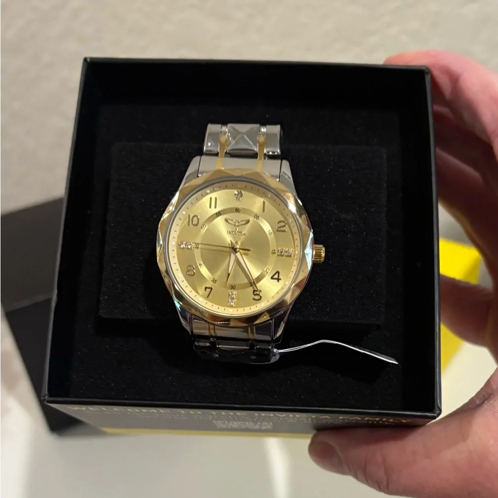 Invicta Specialty I Men's Watch - 41mm, Gold, Silver NWT